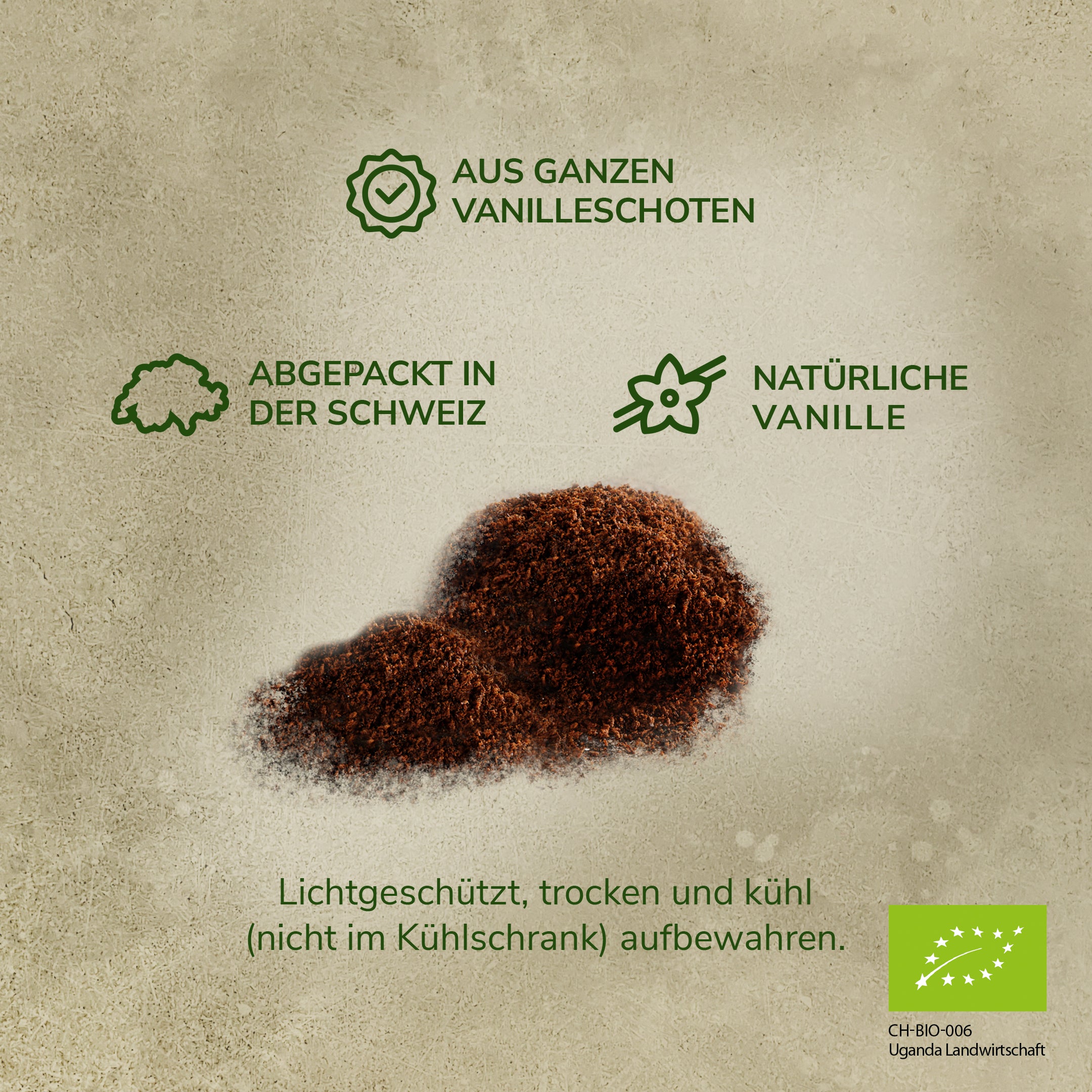 aufbewahrung vanilleschoten Bio Vanillepulver 15g (im Refill-Beutel) – Vanilla Dream